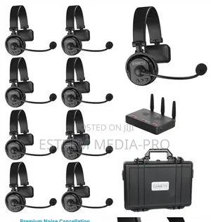 CAME-TV WAERO Duplex Digital Wireless Intercom Headset 9 Pac