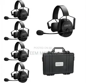 Came-tv Kuminik8 By 5 Digital Wireless Intercom Headset