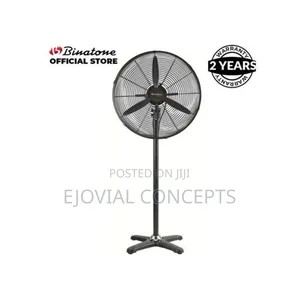 Binatone Standing Heavy Duty Fan 26 Inch HDF 2620- Black