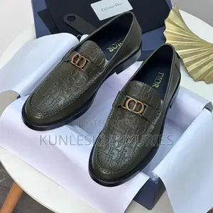 Original Christian Dior Men Leather Shoe