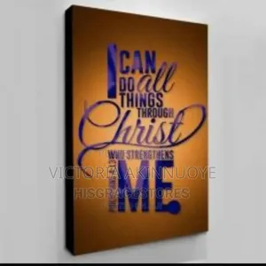 I Can Do All Things Through Christ Wall Frame