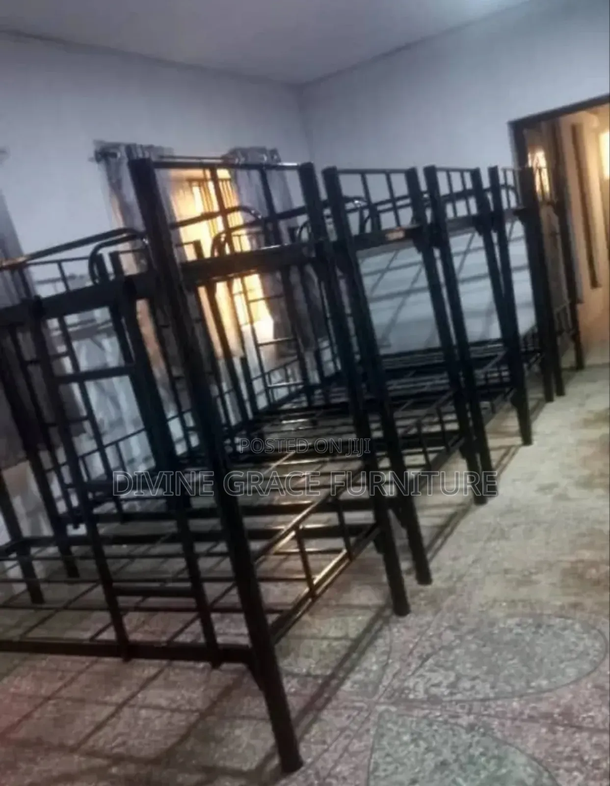 Detachable Metal Bunk Bed Frame