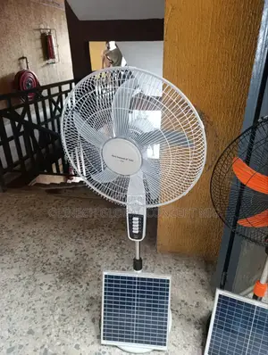 18 Inches Black Diamond Solar Fan