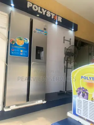 High Grade Polystar 436L Water Dispenser, Side by Side Fridg