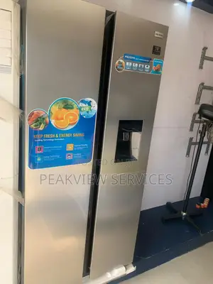 Ultra Quiet 436L Polystar Side by Side,Water Dispenser Fridg