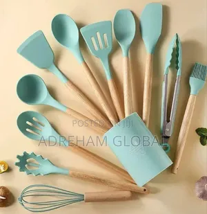 12pcs Silicon Spoon Set Available In This Colour