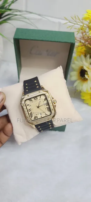 Male Cartier Rubber Strap