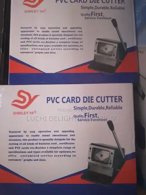 Shirley May PVC Id Card Cutter