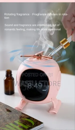 Aromatherapy Bluetooth Alarm Clock Speaker