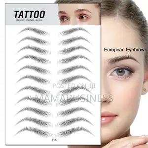Waterproof Tattoo Eyebrow Sticker-E16