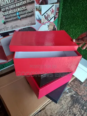 Red Gift Boxes 13x8x4.5inch