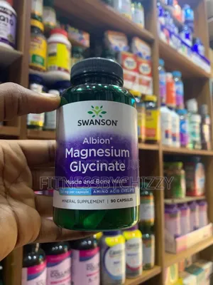 Swanson Magnesium Glycinate X 90 Capsules