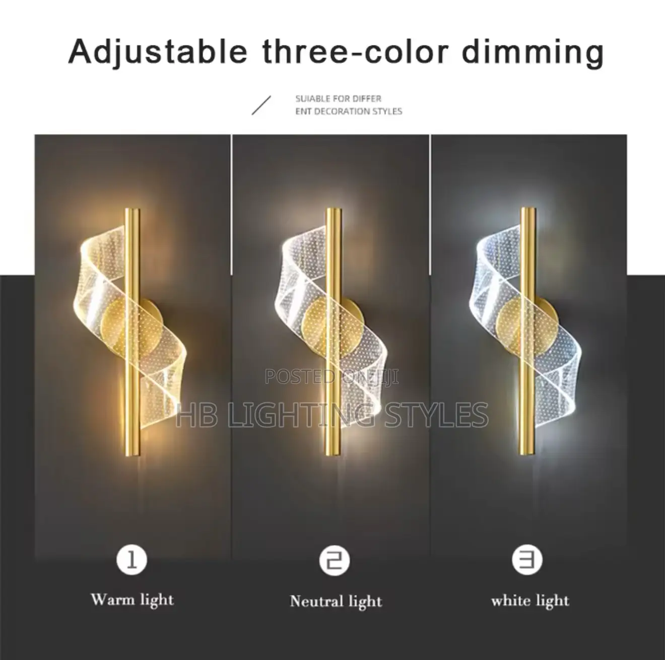 Minimalist LED Wall Lamp