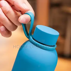 Large Capacity 304 Stainless Steel Thermos Cup With Holder