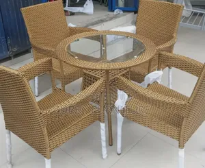 Brand New and the Imported Net Chair and Table Set