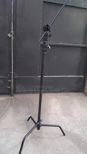 This Is Black Colour C Stand for Your Video Lights !