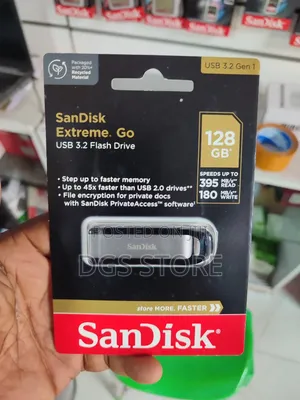 Sandisk Extreme Go Usb 3.2 128gb Flash Drive