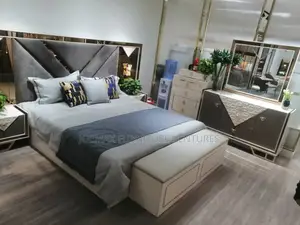 Smart Beds and Dressing Mirror and Drawers.