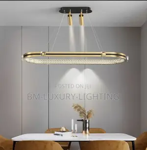 Luxury LED Dining Light With 2 Tracks Added