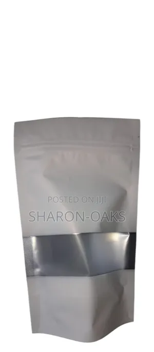 White Aluminum Foil Pouch 16x24cm