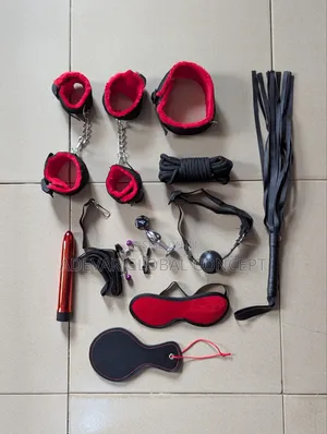 12 Pieces BDSM Bondage Kits + Vibrator Sex Toys