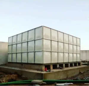 FRP Fibreglass SMC Tower Water Tank, Overhead
