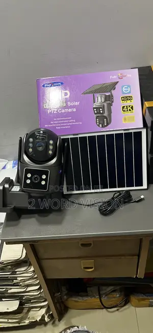 4g Dual Lens Solar PTZ Camera
