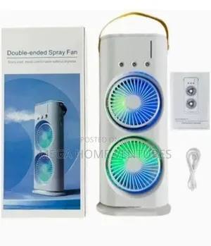 Double Cooling Spray Fan