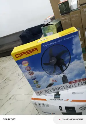 Original 18inches Rechargeable Standing Fan