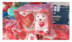 Valentine's Day Gift Coffee Mug and a Teddy Bear