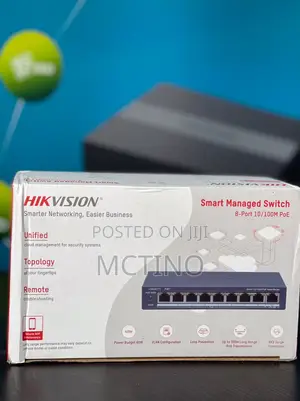8 Port Fast Ethernet Unmanaged Poe Switch