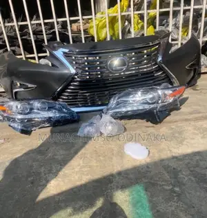 Complete Front Bumper And Headlight ES 350 2018