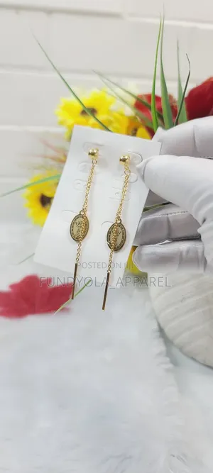 Gold Tassel Drop Fashion Earring