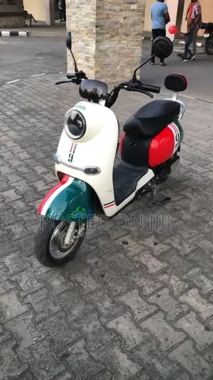New Motorcycle 2024 White