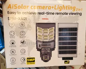 Solar CCTV Street Light. Solar Street Light. CCTV.