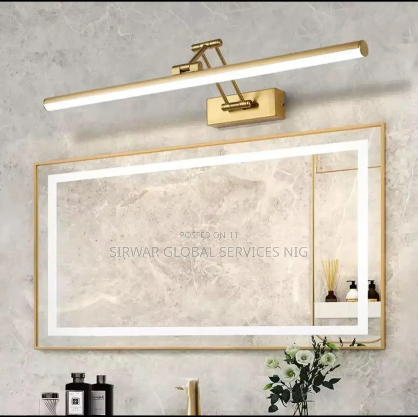 Gold Scone Mirror Wall Bracket