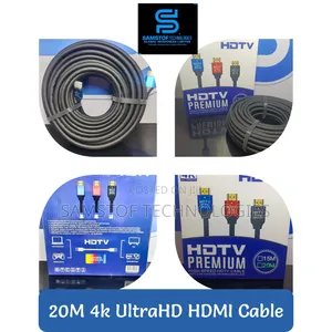 20m Ultrahd Hdmi Premium Cable
