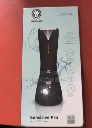 Green Lion Sensitive Pro Body Trimmer, 600mah
