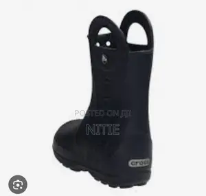 Crocs Kids Handle It Boots (Black)