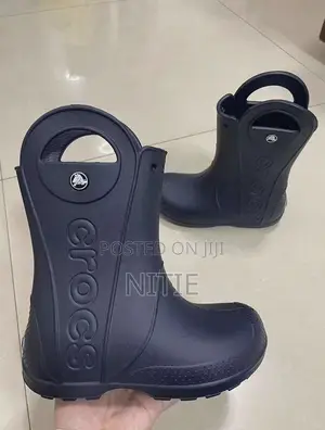 Crocs Kids Handle It Boots (Navy Blue)