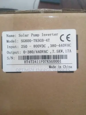 7.5kw Solar Pump Inverter
