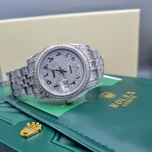 Rolex Quality Luxury Men Water-Resistant Wristwatch