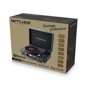 Muse 5 in 1 Bluetooth Usb Encoding Vintage Turntable