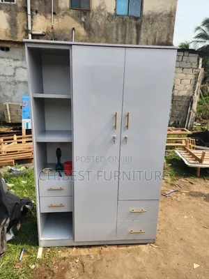 Grey Family Size 6by4ft Wardrobe