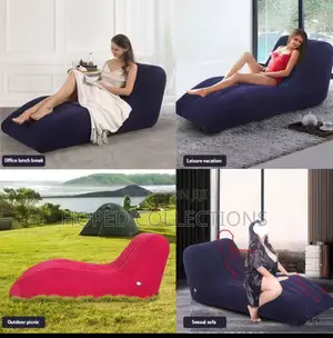 S-Shaped Inflatable Sofa