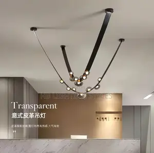Scandinavian Dining Room Chandelier Belt Chandelier