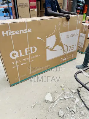 Hisense 75 Inches Qled Tv With Warranty for 2yrs