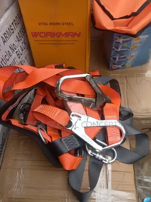 Workman Safety Full Body Harness With Double Hook