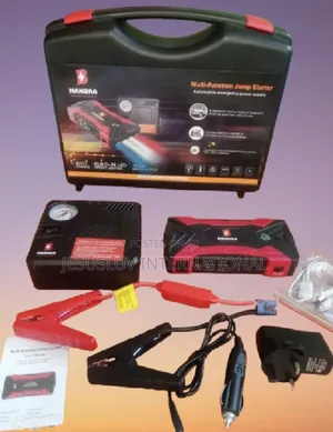 Multifunction Jump Starter Power Supply With Tyre Inflator