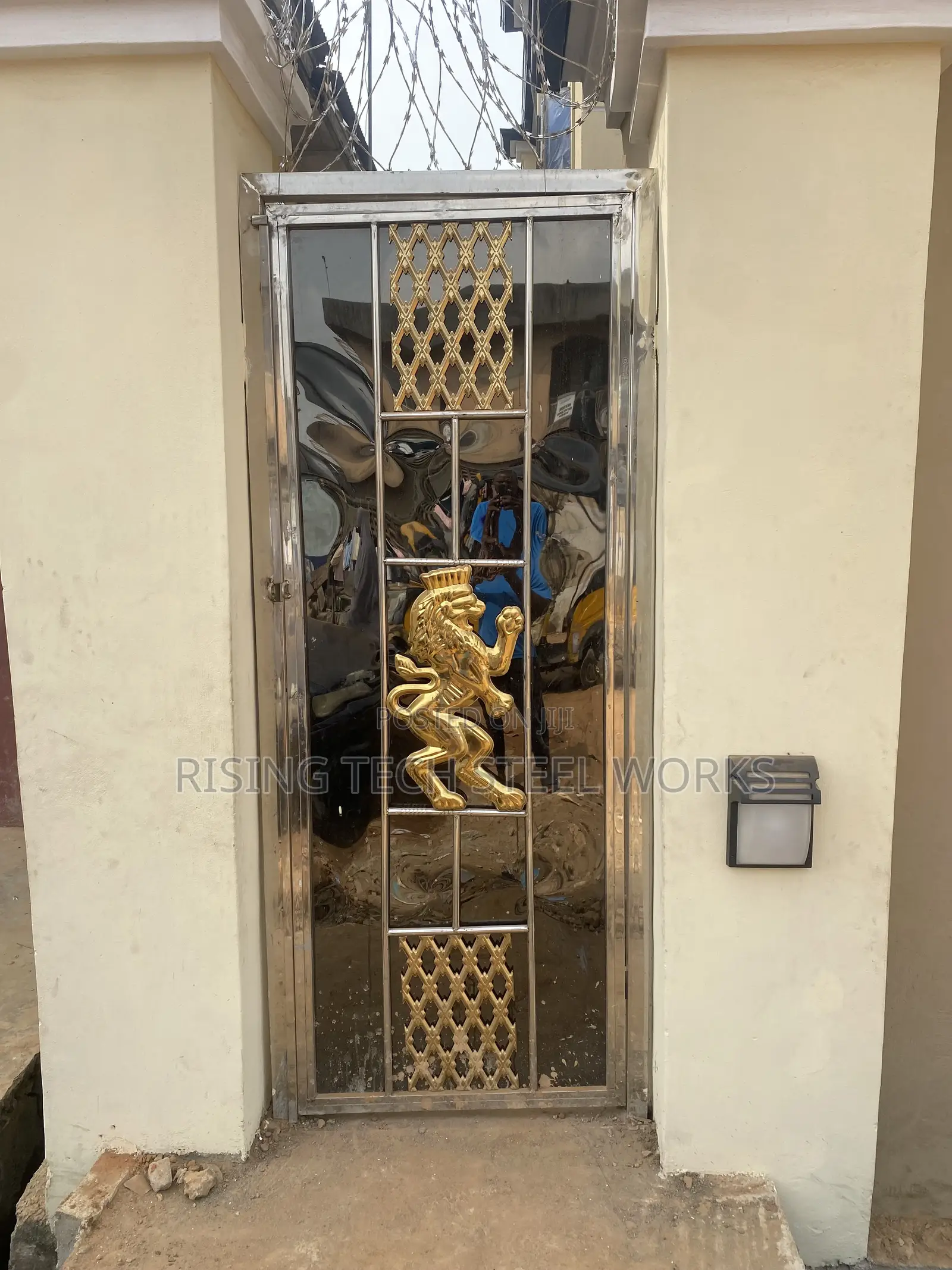 Security Gates Black Color